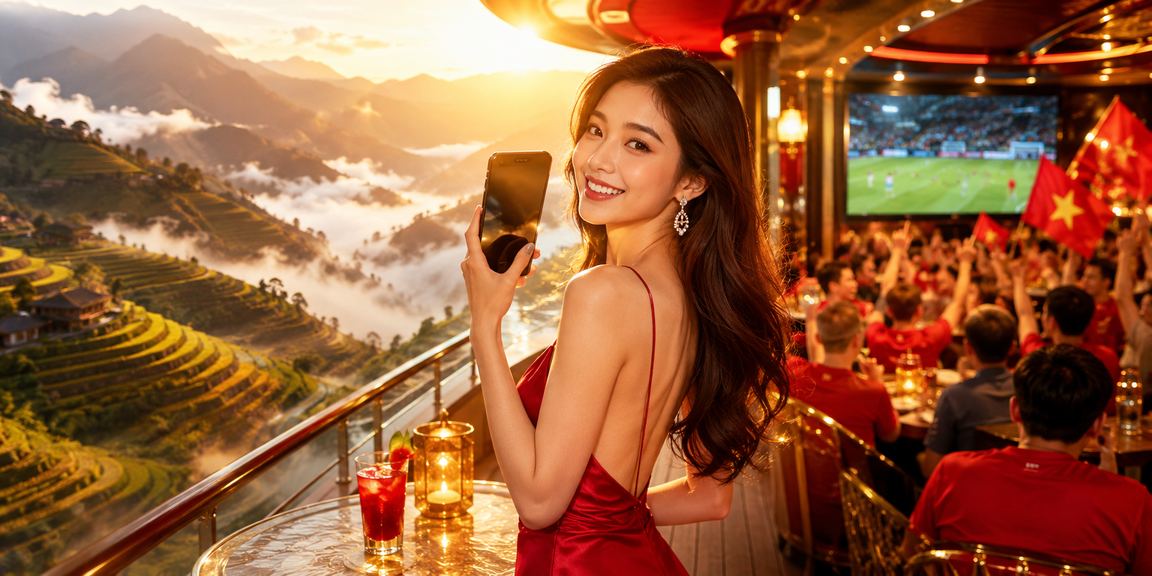 Người dùng truy cập casino trực tuyến trên điện thoại di động tại Sapa Việt Nam